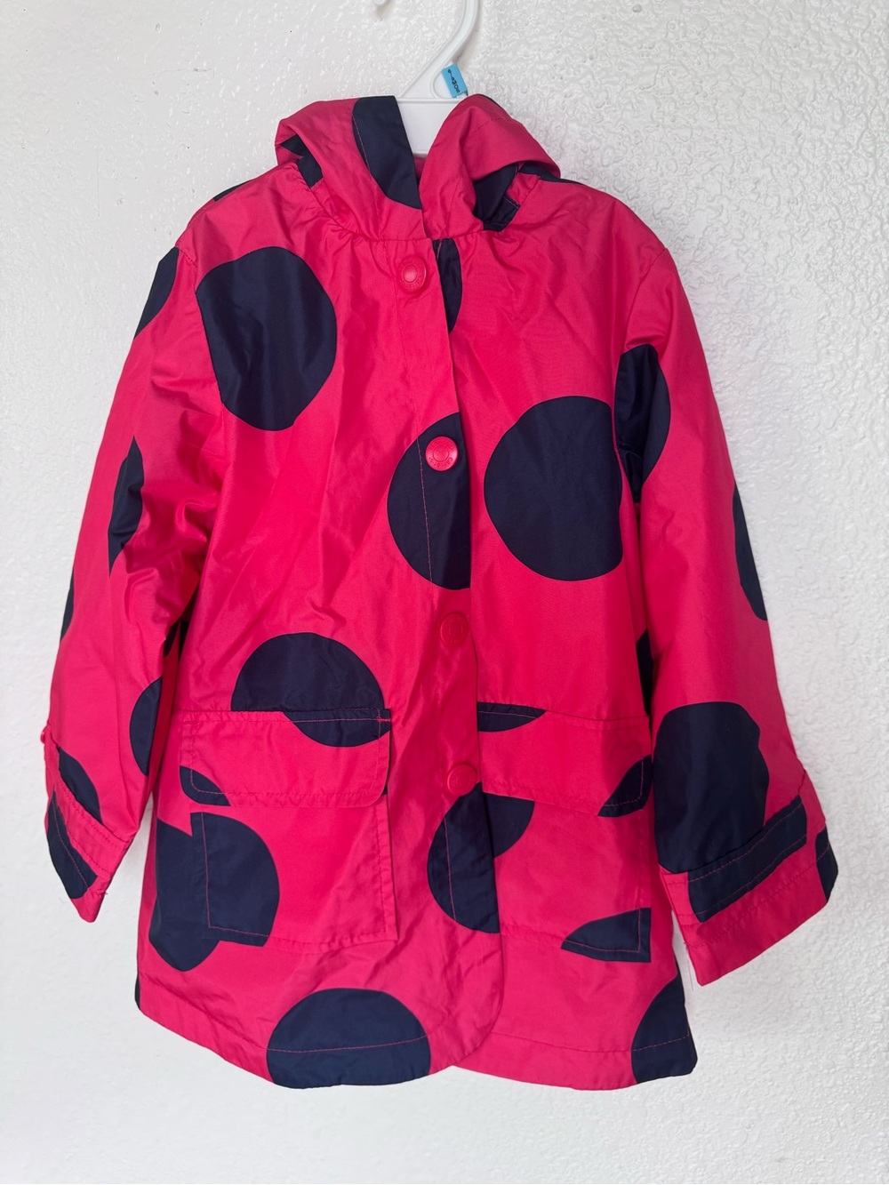 NWOT Carter's Red Lady Bug Girls Toddler Raincoat size 4